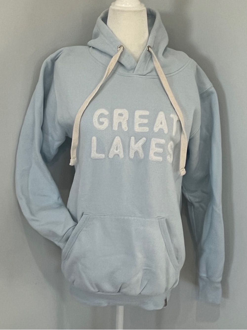 Women’s Great Coast Hoodie with "GREAT LAKES" Textured Lettering